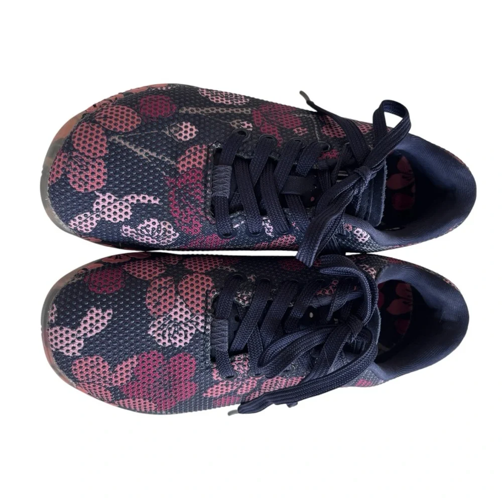 NoBull Women’s Floral Trainer Sneakers Sz 5